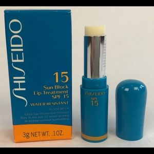 Shiseido Sun Block Lip  SPF 15 Sunscreen  .10oz
